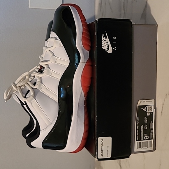 Nike Air Jordan 11 Retro Low Concord Bred Mens 9.5 Sneakers Basketball Shoes - Picture 5 of 16